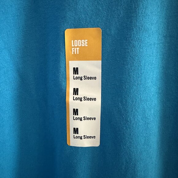 Carhartt Loose Fit Long Sleeve Logo Heavyweight Graphic T Shirt Size M NWT - Picture 3 of 5